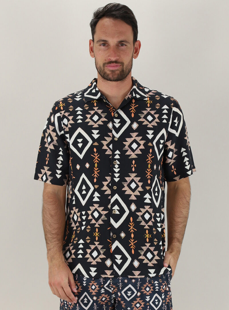 UXUMAL BLACK – Camicie – TOOCO